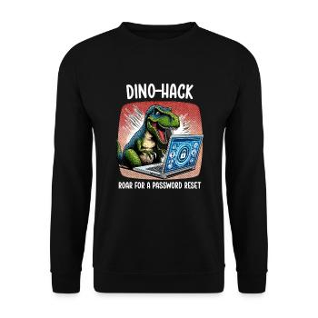 Analyste en piratage éthique Cybersécurité éthique - Sweat-shirt Unisexe - noir - Devant - Alina (178cm) & Michal (187cm)