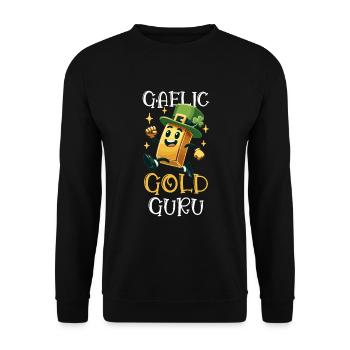 Gold Trader Forex Trader XAUUSD Trader - Unisex Pullover - Schwarz - Vorne - Alina (178cm) & Michal (187cm)