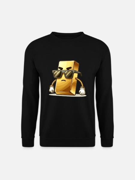 Gold Trader Forex Trader XAUUSD Trader - Unisex Pullover - Schwarz