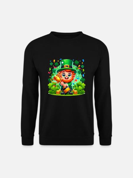 Irish Dancing Ireland Outfit Irish Music - Unisex Pullover - Schwarz