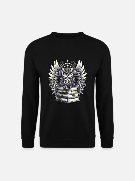 Geschenk Für Buchliebhaber Mit - Unisex Pullover - Schwarz