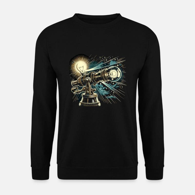 Astrophotography Astronomy Space Camera - Unisex Sweatshirt - black