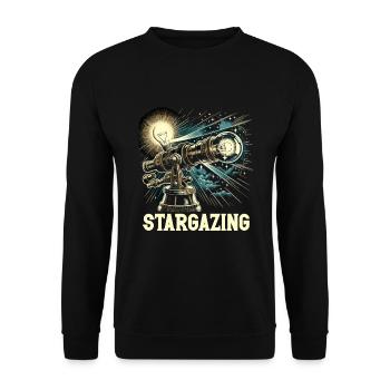 Astrophotographie Astronomie Caméra spatiale - Sweat-shirt Unisexe - noir - Devant - Alina (178cm) & Michal (187cm)