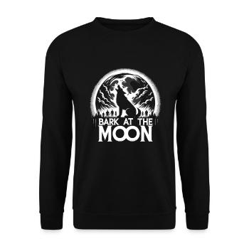 Chien d’horreur Halloween Spooky Dog Lover chien gothique - Sweat-shirt Unisexe - noir - Devant - Alina (178cm) & Michal (187cm)