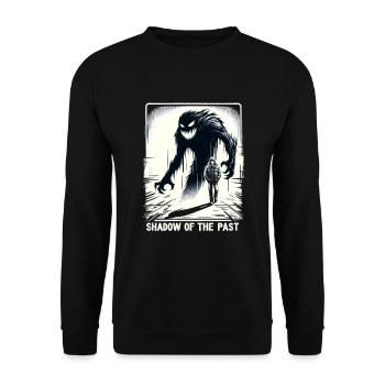 Psychological Horror psychiatric suspense - Unisex Sweatshirt - black - Front - Alina (178cm) & Michal (187cm)
