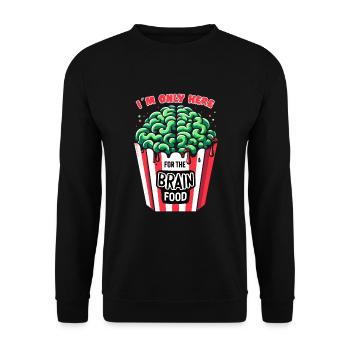 Horrorfilm-fan Zombie-horror Klassischer - Unisex Pullover - Schwarz - Vorne - Alina (178cm) & Michal (187cm)