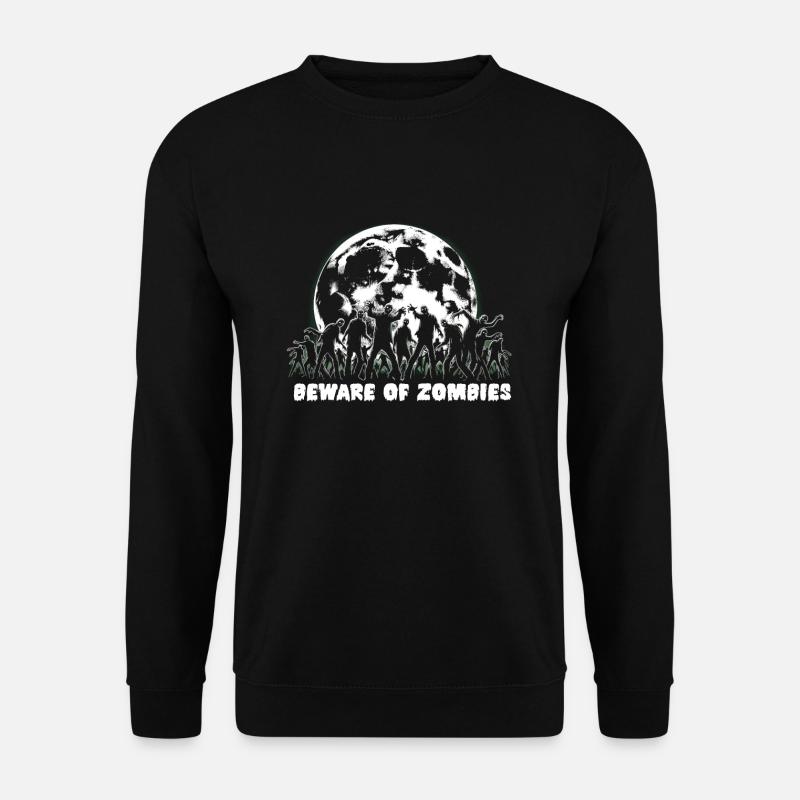 Horrorfilm-fan Zombie-horror Klassischer - Unisex Pullover - Schwarz