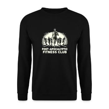 Horrorfilm-fan Zombie-horror Klassischer - Unisex Pullover - Schwarz - Vorne - Alina (178cm) & Michal (187cm)