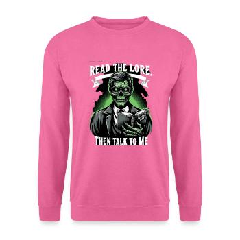 Horrorfilm-fan Zombie-horror Klassischer - Unisex Pullover - Pink - Vorne
