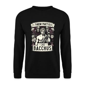 Jules César Histoire romaine Empire romain - Sweat-shirt Unisexe - noir - Devant - Alina (178cm) & Michal (187cm)