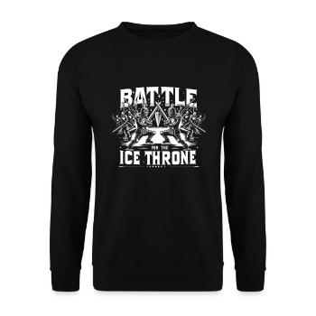 Patinage sur glace Patineurs sur glace - Sweat-shirt Unisexe - noir - Devant - Alina (178cm) & Michal (187cm)