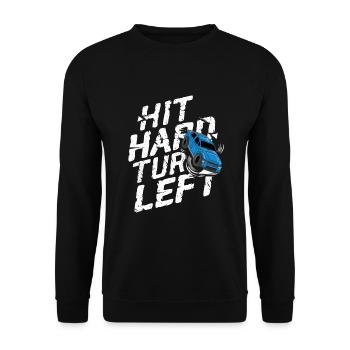 Demo Derby Demolition Derby Demolition Derby - Unisex Sweatshirt - black - Front - Alina (178cm) & Michal (187cm)