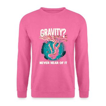 Escalade, Aventure en plein air, Escalade de bloc - Sweat-shirt Unisexe - rose - Devant