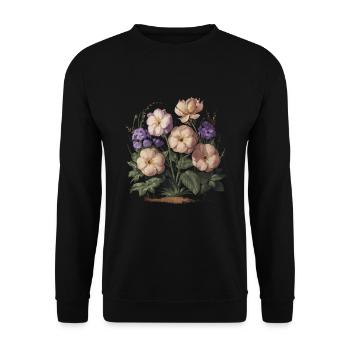 Ostara Eostre Equinox Witch Pagan Goddess Rituals - Unisex Sweatshirt - black - Front - Alina (178cm) & Michal (187cm)