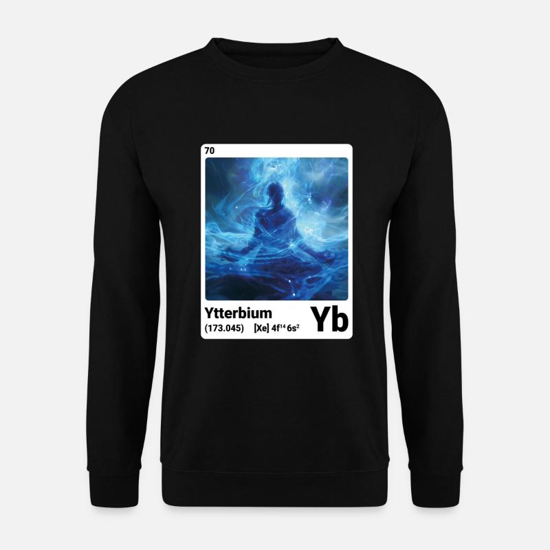 AI am Ytterbium (wt) - Unisex Pullover - Schwarz