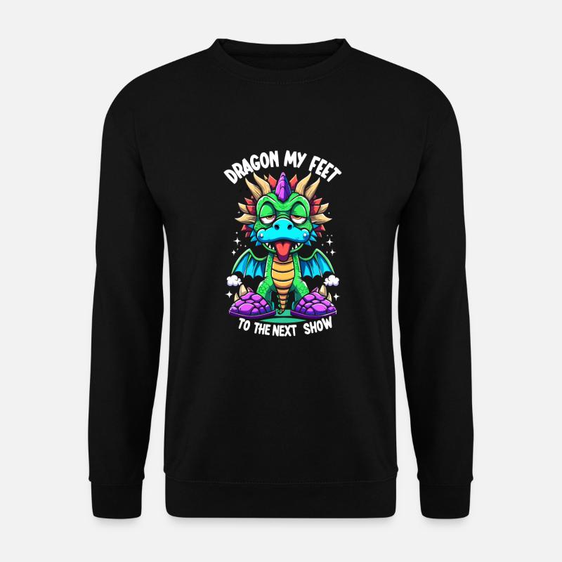 Renaissance Fairground Outfit Medieval - Unisex Sweatshirt - black