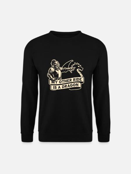 Renaissance Carnival Outfit Medieval - Unisex Sweatshirt - black