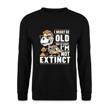 Archäologie Archäologe Historische Erkundung - Unisex Pullover - Schwarz - Vorne - Alina (178cm) & Michal (187cm)