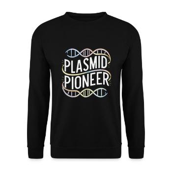 Microbiologist Microbiology Lab Staph Biology - Unisex Sweatshirt - black - Front - Alina (178cm) & Michal (187cm)