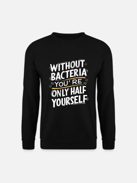 Microbiologist Microbiology Lab Staph Biology - Unisex Sweatshirt - black