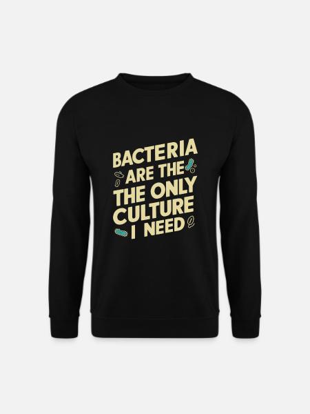 Microbiologist Microbiology Lab Staph Biology - Unisex Sweatshirt - black