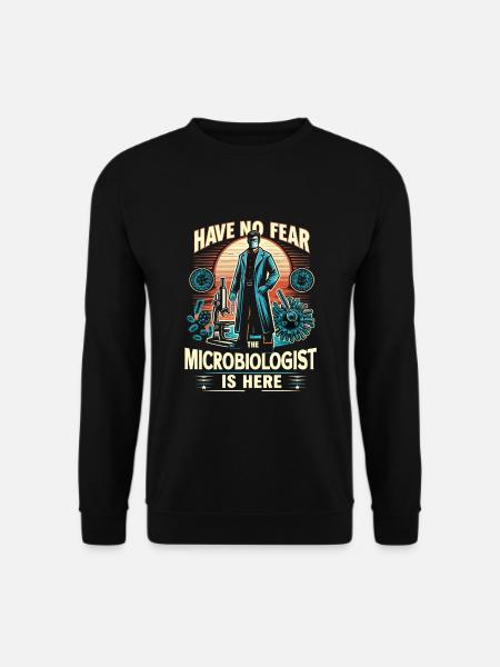 Microbiologiste Microbiologie Laboratoire Biologie des staphylocoques - Sweat-shirt Unisexe - noir