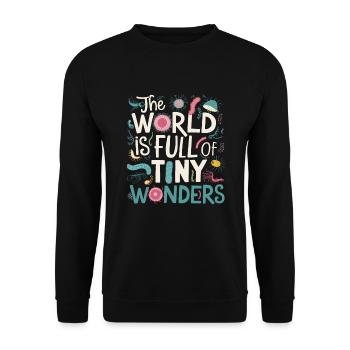 Microbiologist Microbiology Lab Staph Biology - Unisex Pullover - Schwarz - Vorne - Alina (178cm) & Michal (187cm)