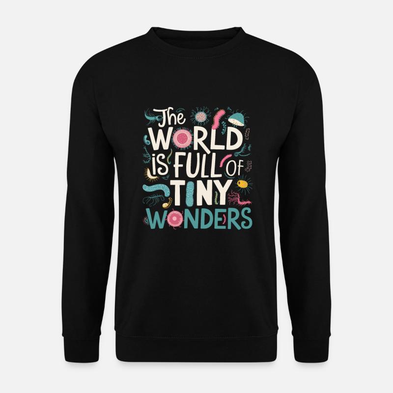 Microbiologist Microbiology Lab Staph Biology - Unisex Pullover - Schwarz