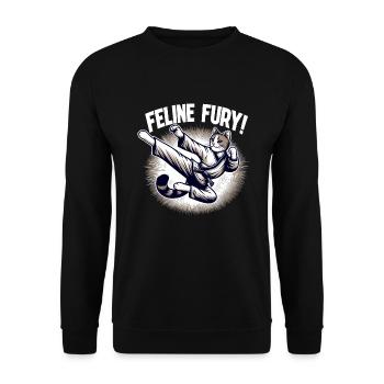 Kung Fu Chinesisches Kung Fu Asiatisches Kung Fu - Unisex Pullover - Schwarz - Vorne - Alina (178cm) & Michal (187cm)