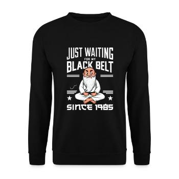 Kung Fu Chinesisches Kung Fu Asiatisches Kung Fu - Unisex Pullover - Schwarz - Vorne - Alina (178cm) & Michal (187cm)