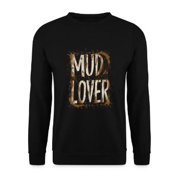 Tracteur tirant un tracteur Tracteur tirant un tracteur Power Farm - Sweat-shirt Unisexe - noir - Devant - Alina (178cm) & Michal (187cm)