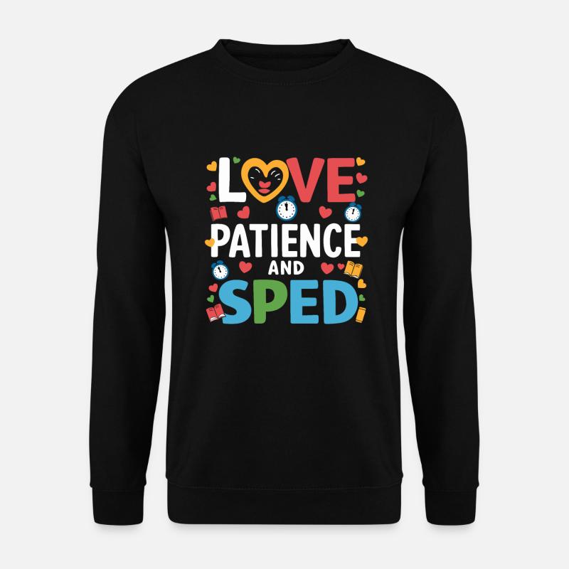 Sonderpädagogik-lehrer "sped Teacher Inclusion" - Unisex Sweatshirt - black