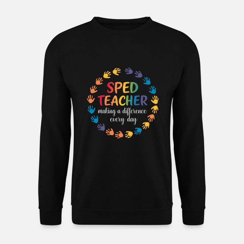 Sonderpädagogik-lehrer „sped Teacher Inclusion“ - Unisex Pullover - Schwarz