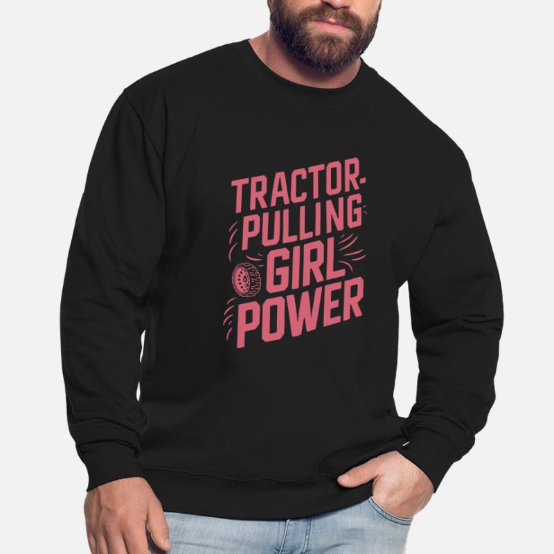Tractor Pulling Tractor Pulling Tractor Power Farm Unisex Pullover
