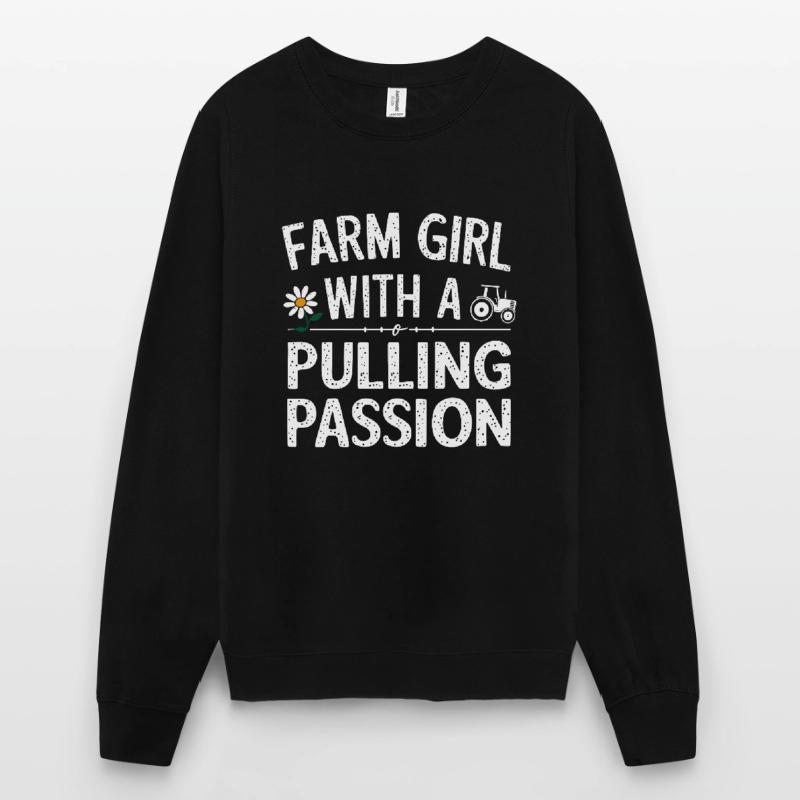 Tractor Pulling Tractor Pulling Tractor Power Farm Unisex Pullover