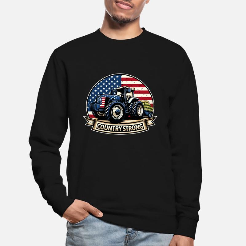 Tractor Pulling Tractor Pulling Tractor Power Farm Unisex Pullover