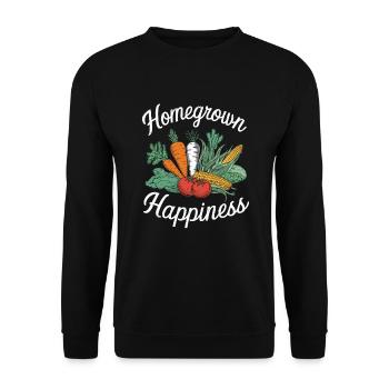 Marché fermier Agriculture Agriculture Alimentation - Sweat-shirt Unisexe - noir - Devant - Alina (178cm) & Michal (187cm)