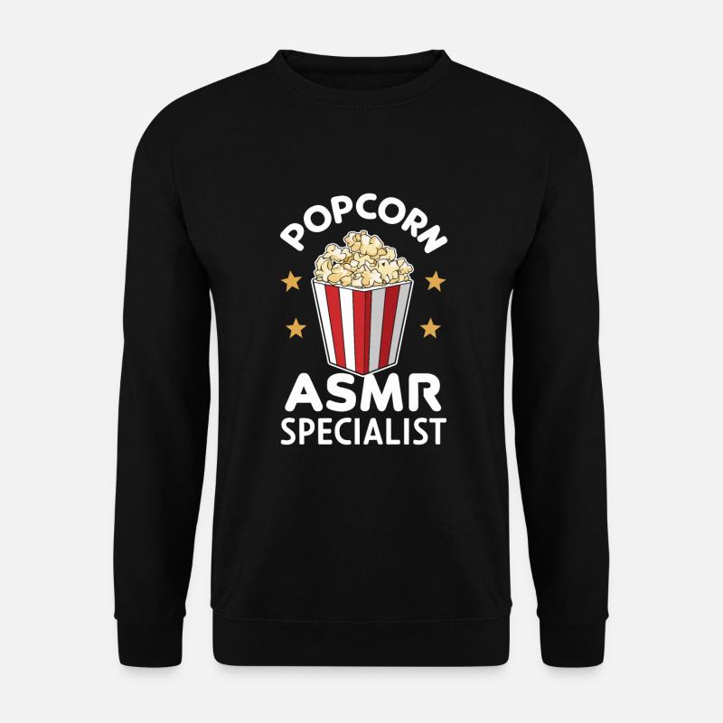 Dicton de pop-corn amusant, pop-corn en rafale - Sweat-shirt Unisexe - noir