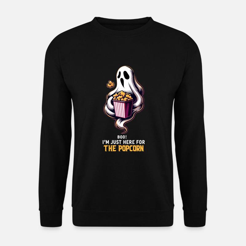 Dicton de pop-corn amusant, pop-corn en rafale - Sweat-shirt Unisexe - noir