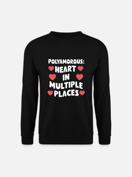 Communauté polyamoureuse Parentalité polyamoureuse - Sweat-shirt Unisexe - noir