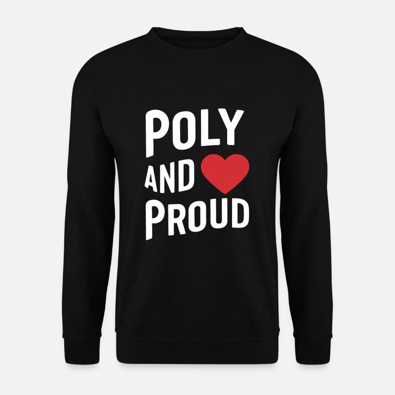 Communauté polyamoureuse Parentalité polyamoureuse - Sweat-shirt Unisexe - noir