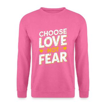 Sensibilisierung Für Häusliche Gewalt - Unisex Pullover - Pink - Vorne