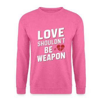 Sensibilisierung Für Häusliche Gewalt - Unisex Pullover - Pink - Vorne