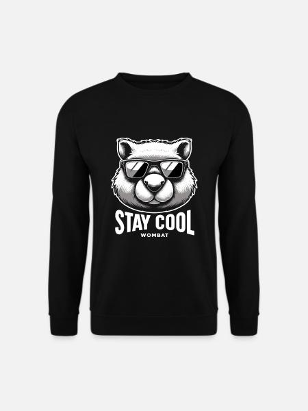 Feeling Wombat-Tastic Today - Funny Wombat - Unisex Sweatshirt - black