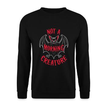 Renouveau de l’emo et mode alternative pour les enfants de la scène - Sweat-shirt Unisexe - noir - Devant - Alina (178cm) & Michal (187cm)
