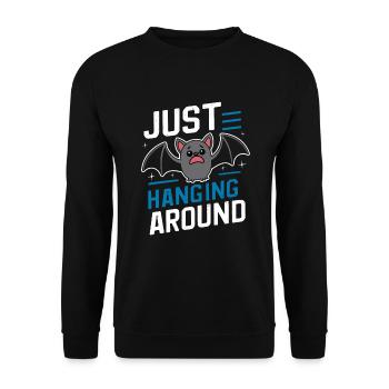 Renouveau de l’emo et mode alternative pour les enfants de la scène - Sweat-shirt Unisexe - noir - Devant - Alina (178cm) & Michal (187cm)