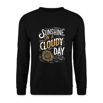 Renouveau de l’emo et mode alternative pour les enfants de la scène - Sweat-shirt Unisexe - noir - Devant - Alina (178cm) & Michal (187cm)