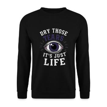Renouveau de l’emo et mode alternative pour les enfants de la scène - Sweat-shirt Unisexe - noir - Devant - Alina (178cm) & Michal (187cm)