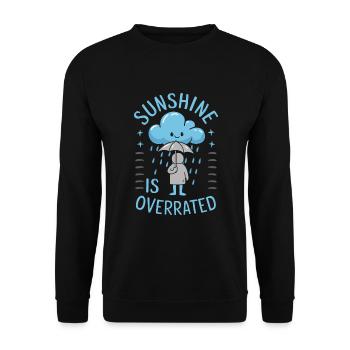 Renouveau de l’emo et mode alternative pour les enfants de la scène - Sweat-shirt Unisexe - noir - Devant - Alina (178cm) & Michal (187cm)