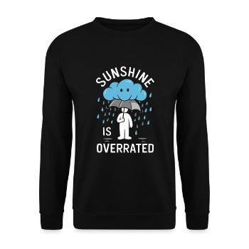 Renouveau de l’emo et mode alternative pour les enfants de la scène - Sweat-shirt Unisexe - noir - Devant - Alina (178cm) & Michal (187cm)